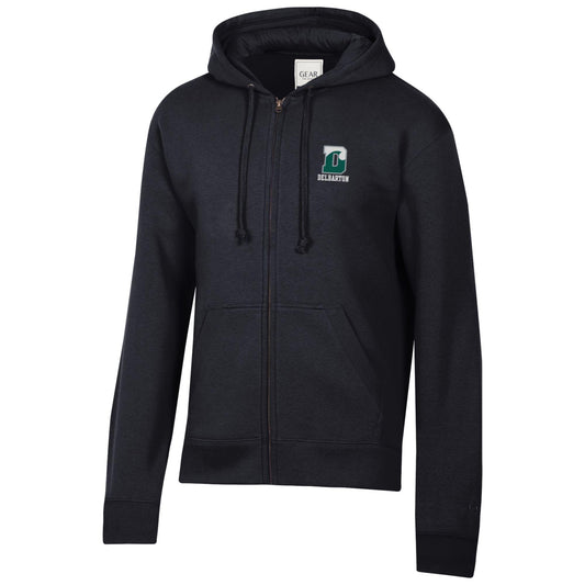 Gear Big Cotton Full Zip Hoodie - Black