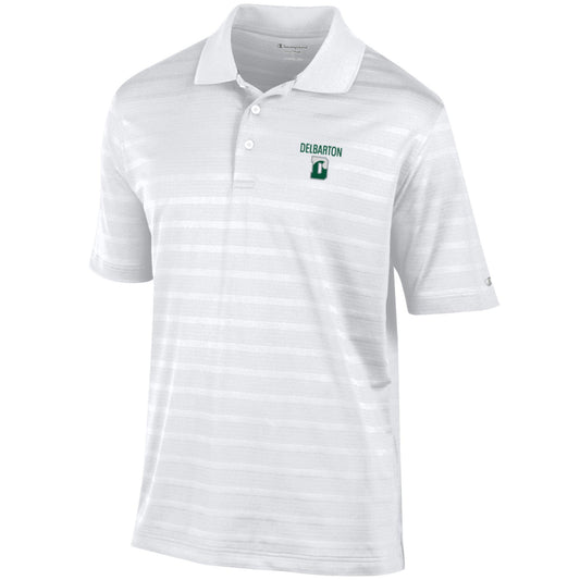 Champion Textured Solid Polo - White