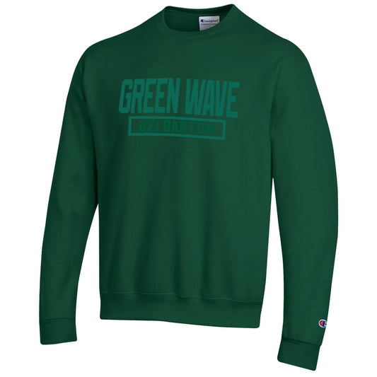 Champion Power Blend Fleece Crew - Dark Green
