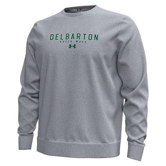 UA Unstoppable Fleece Crew - Mod Grey Novelty