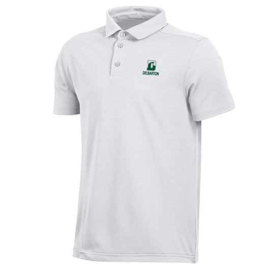 UA YOUTH T2G Pique Polo - White