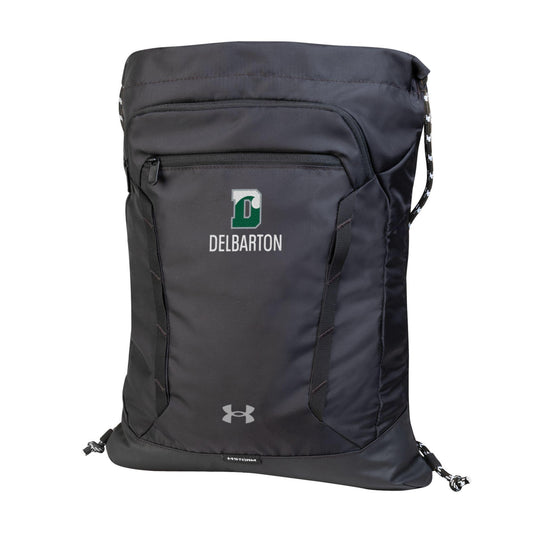 Cinch Sack - UA Hustle Sackpack - Black