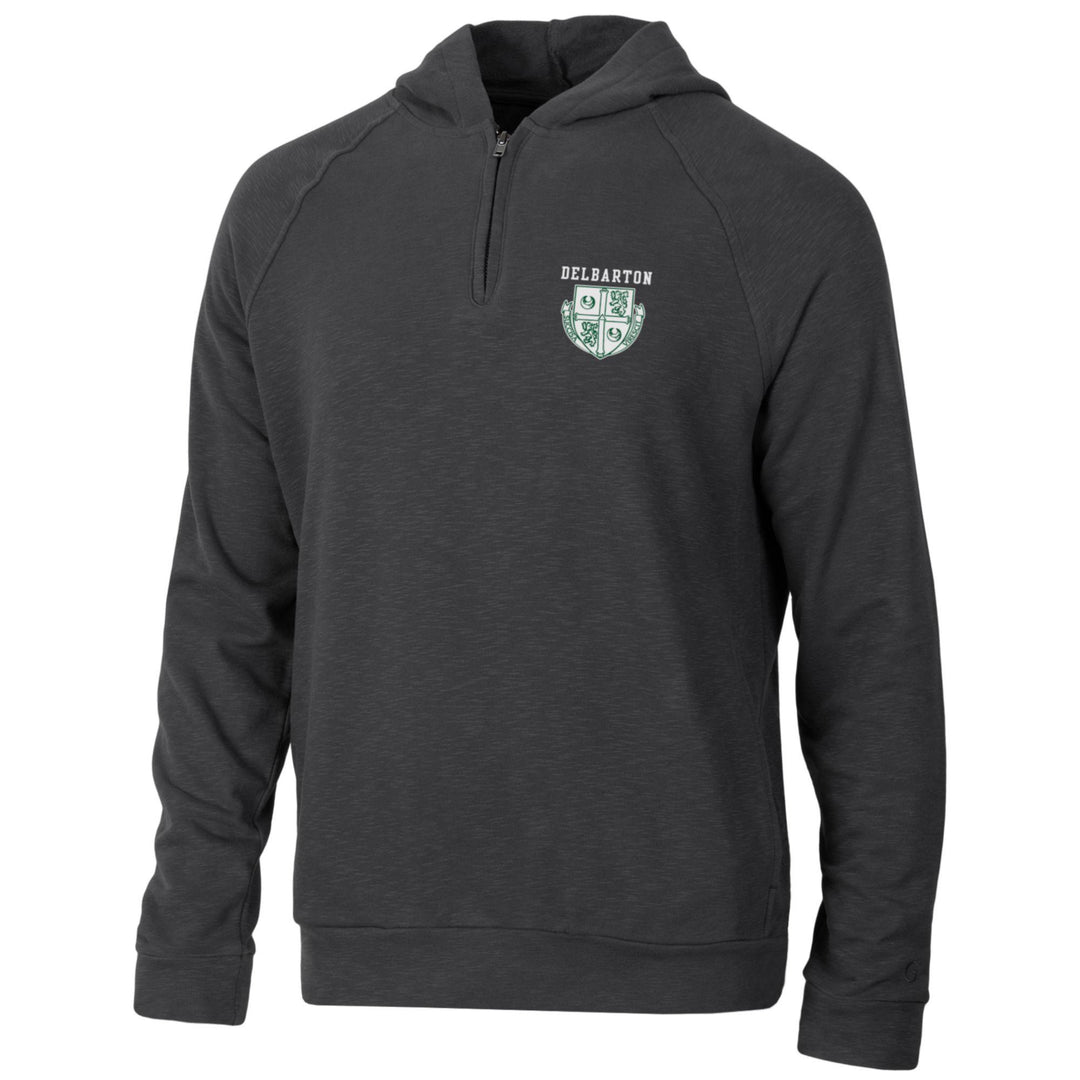 Gear Weekender 1/4 zip with Hood CREST - Faded Black