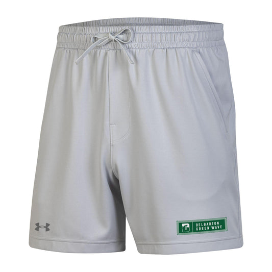 UA Motion Short 5.5" (Green Wave Label) - Halo Grey