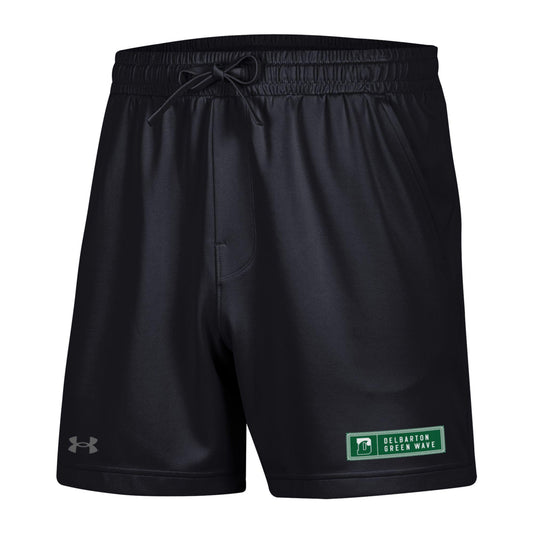 UA Motion Short 5.5" (Green Wave Label) - Black