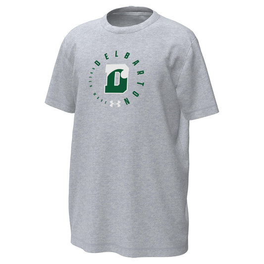 UA Youth Tech Stretch S/S Tee - Mod Gray Novelty