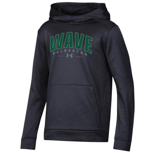 UA YOUTH Armour Fleece Hoodie - Black