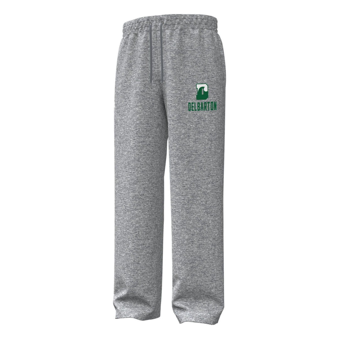 IA Icon Fleece Pant DWave Left Leg - Pitch Grey