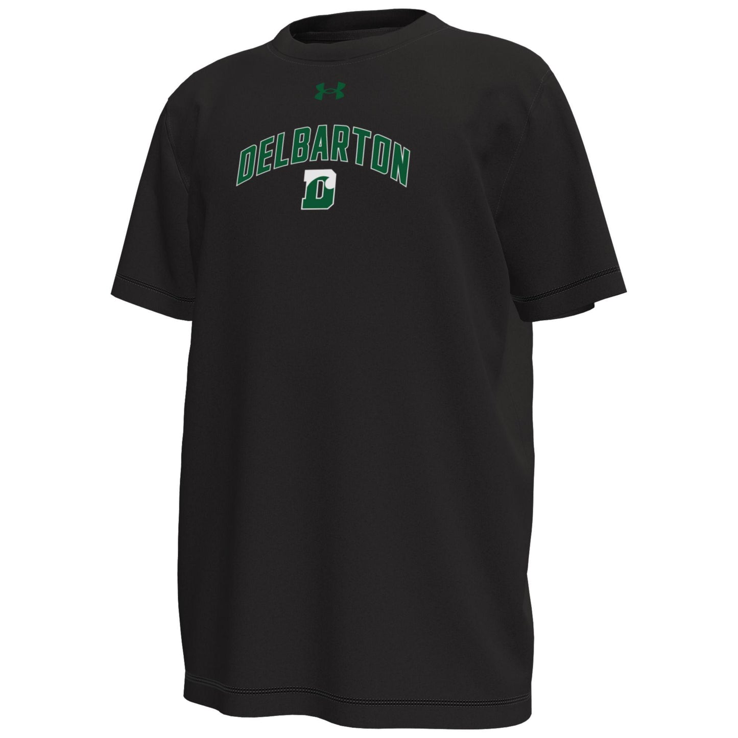 UA YOUTH Tech Stretch Short Sleeve Tee - Black