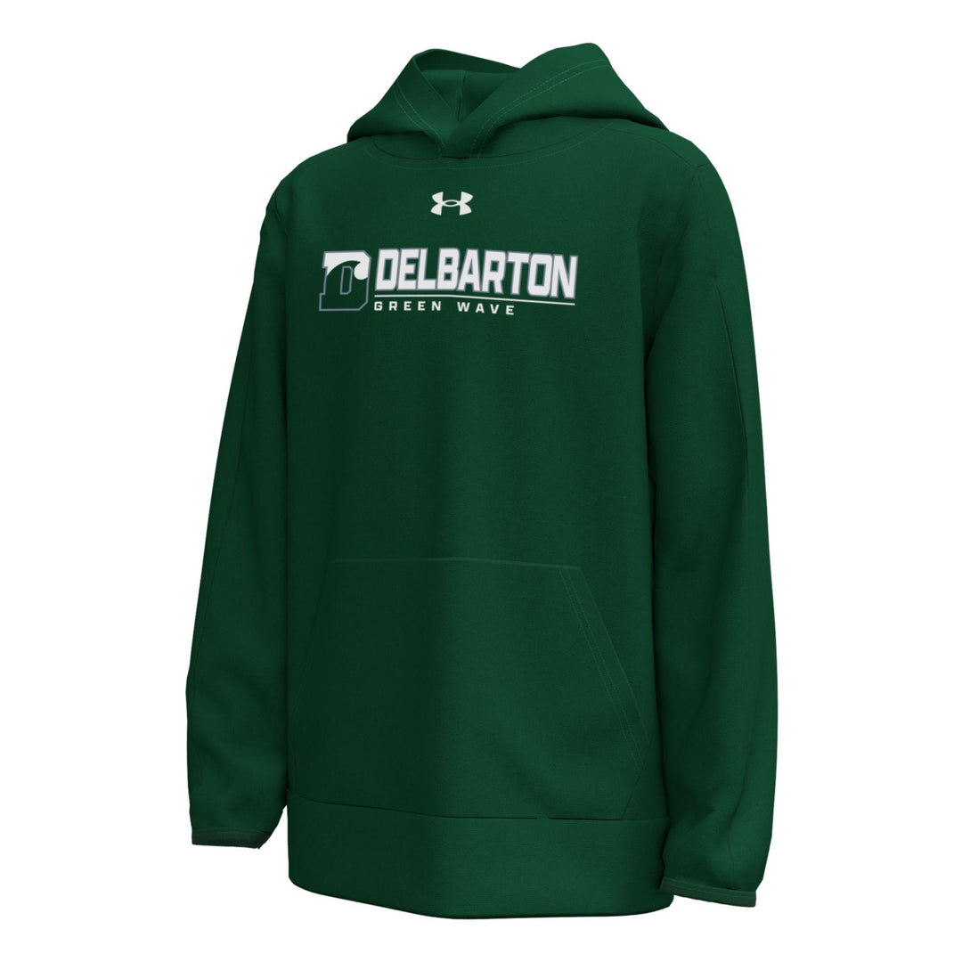 UA YOUTH Fleece Hoodie - Forest Green