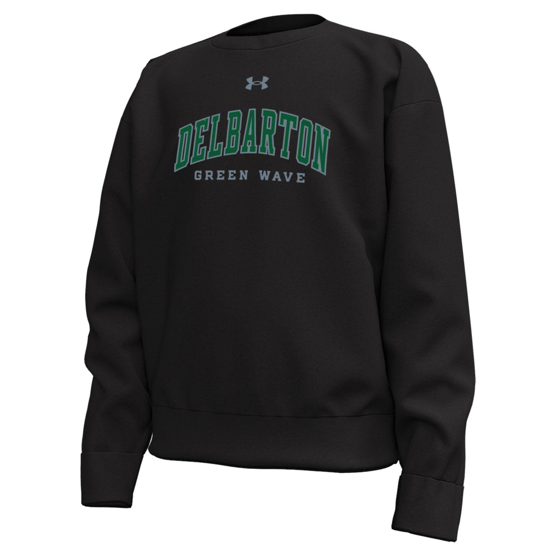 UA YOUTH Fleece Crew - Black