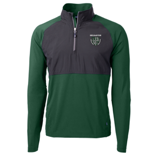 C&amp;B Adapt Hybrid 1/4 Zip - Hunter/Black