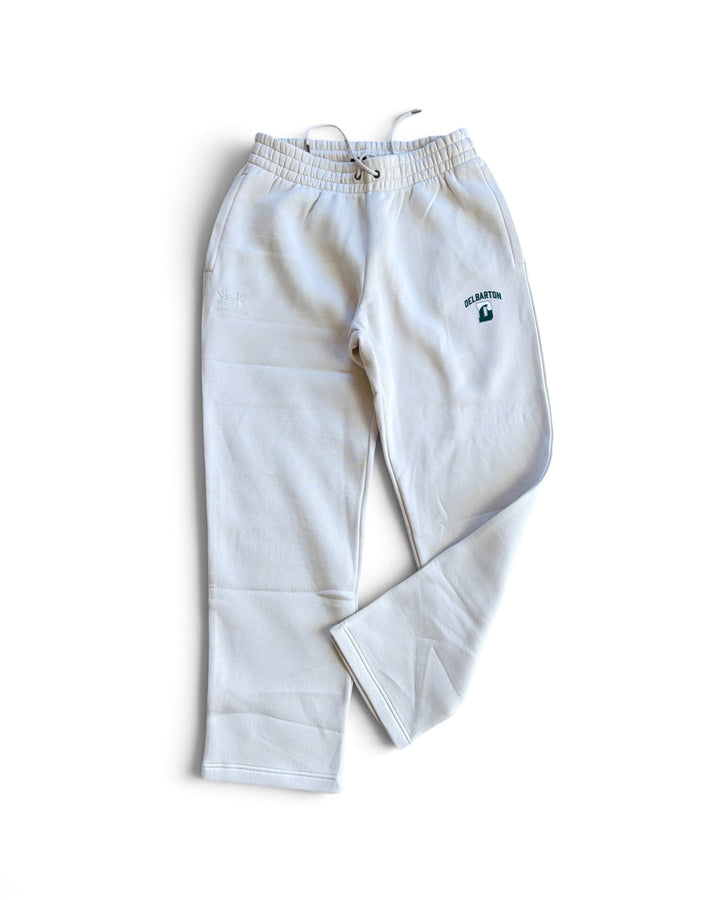 UA Icon Fleece Arched D Pant - Cream