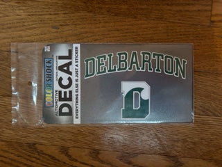 Car Decal - Arched Delbarton Color Shock