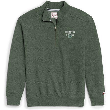 League Heritage 1/4 Zip - Heather Hunter