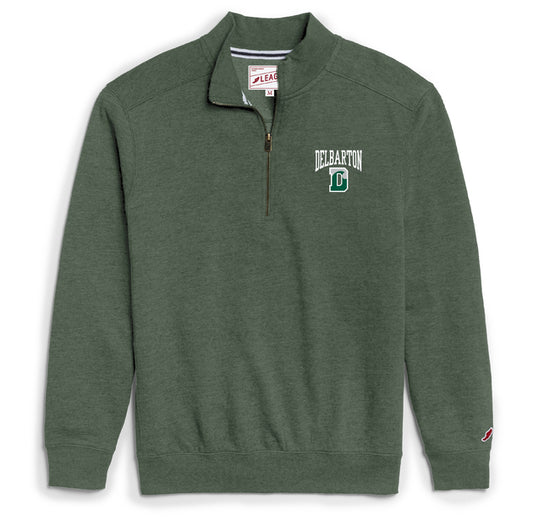 League Heritage 1/4 Zip - Heather Hunter