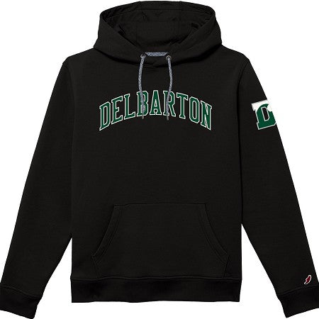 League 1991 Hoodie Black D wave - True Black