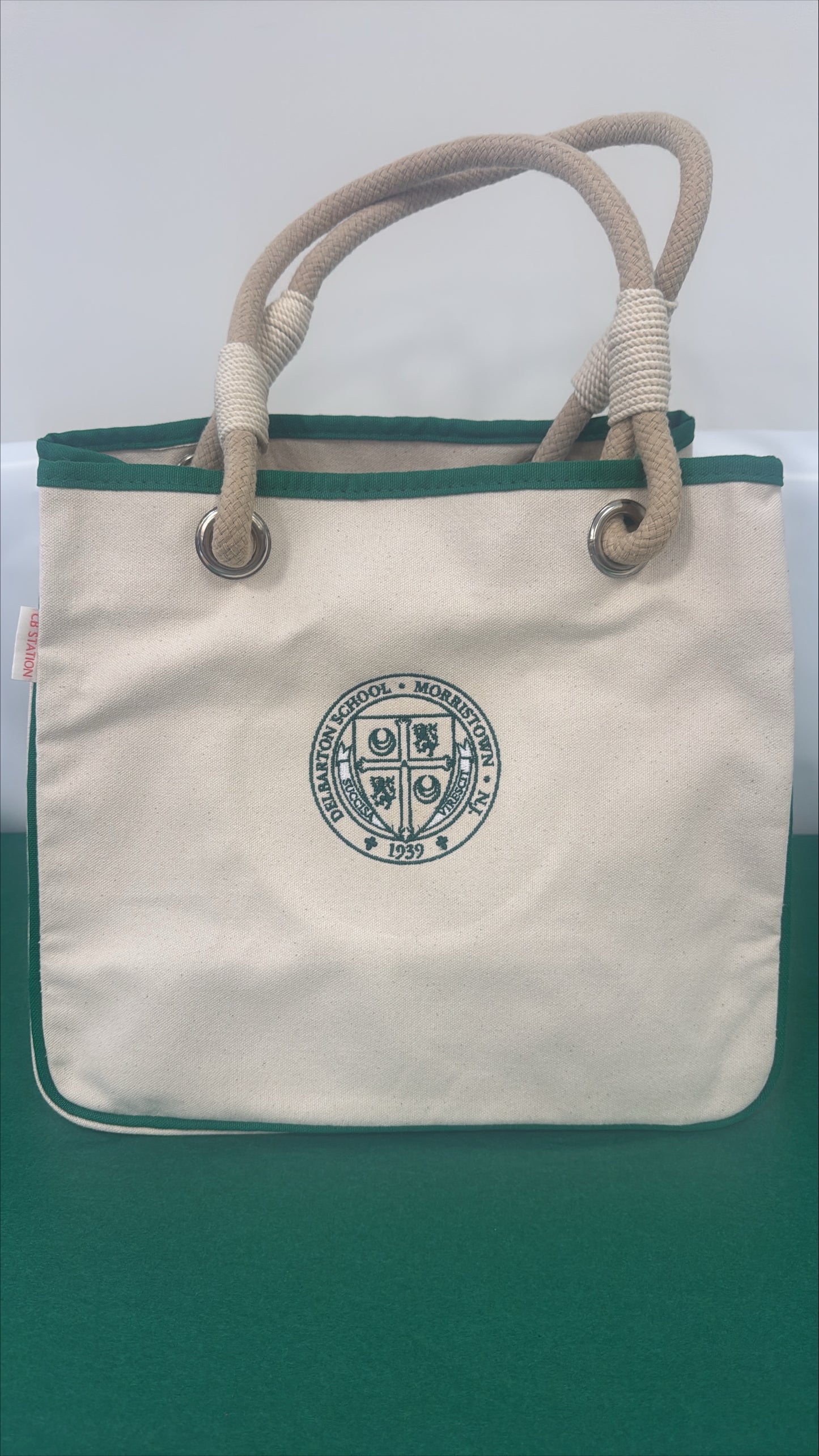 Bag - CB Station Rope Tote Crest - Green