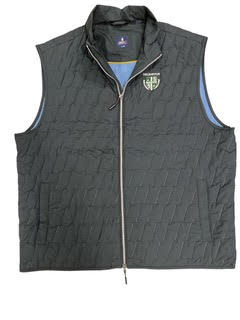 Johnnie-O Belfry Quilted Puffer Vest - Black