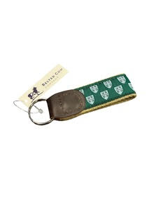 Key Fob - Belted Cow Mini Crest - Green
