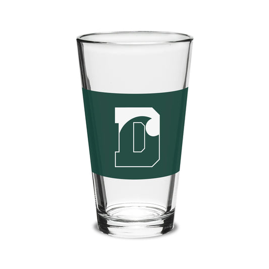 Glassware - Delbarton Game Day 16oz Crystal Pub Glass