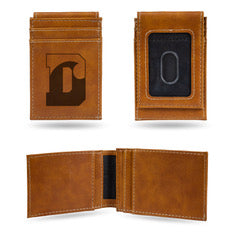 Front Pocket Leather Wallet - Brown