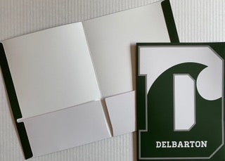 Folders with Pockets - Delbarton Crest or DWave